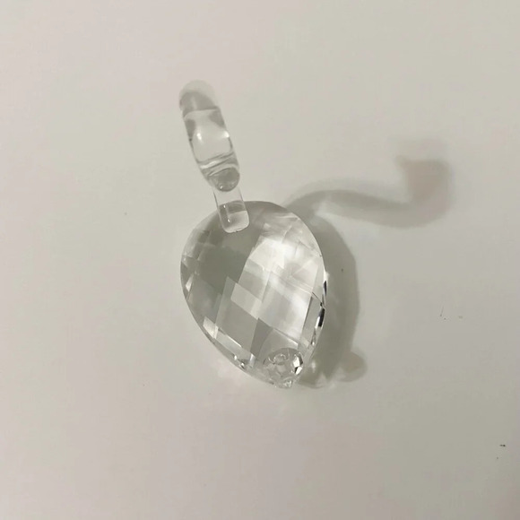 Crystal Glass Swan Figurine Miniature Figure 1.5 Inch - Picture 9 of 16